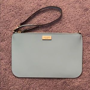 Light blue Kate Spade pochette